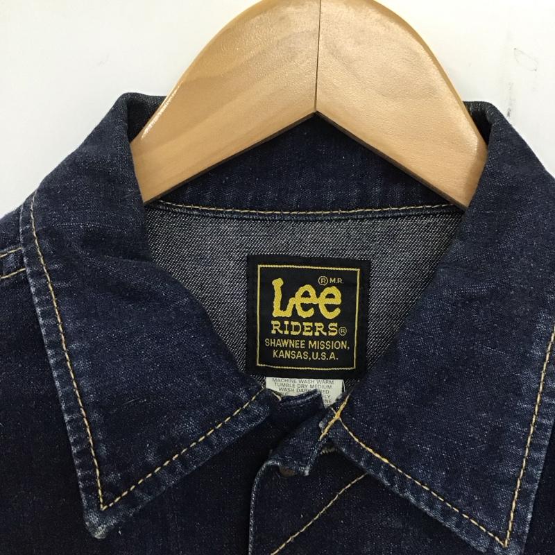 リー Lee ジャケット、上着 ジャケット、ブレザー デニムジャケット Gジャン アウター カジュアルジャケット M 無地 インディゴ / インディゴ /  メンズ USED 古着 中古 10133619