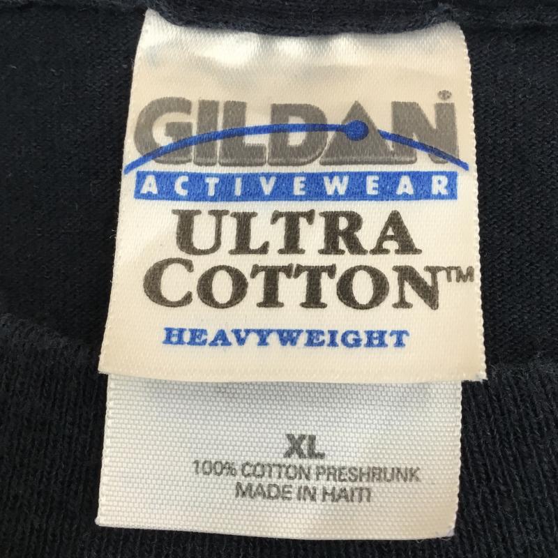 ギルダン GILDAN Tシャツ 半袖 US古着 XL キャラクター 黒 / ブラック /  メンズ USED 古着 中古 10133845