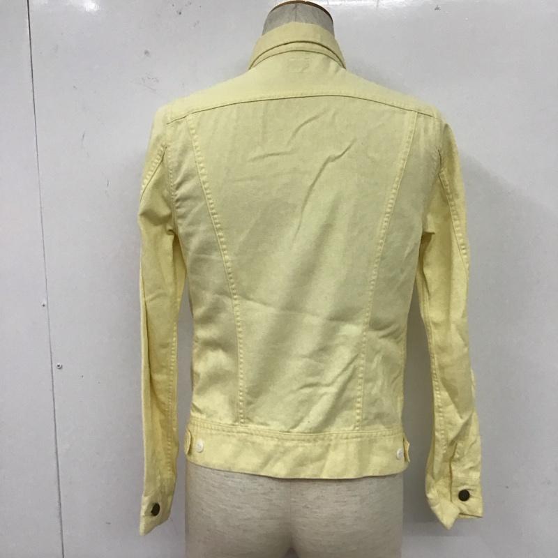 リー Lee ジャケット、上着 ジャケット、ブレザー デニムジャケット DUFFER S 無地 黄 / イエロー /  メンズ USED 古着 中古 10106241