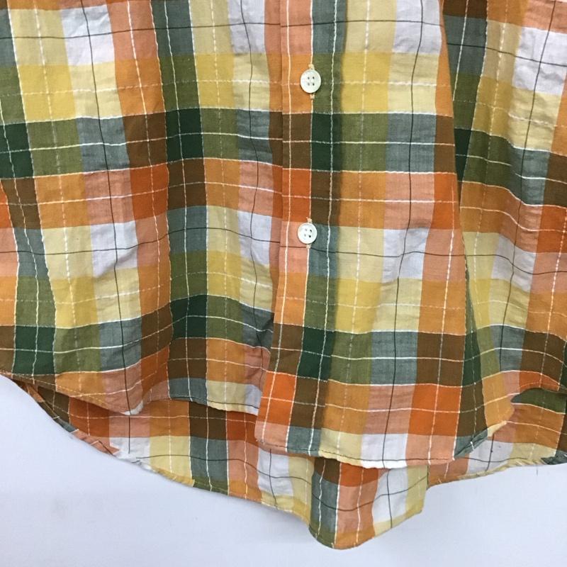 アベイシングエイプ A BATHING APE シャツ、ブラウス 半袖 半袖シャツ 無地シャツ ポケットシャツ S チェック マルチカラー / マルチカラー /  メンズ USED 古着 中古 10137176