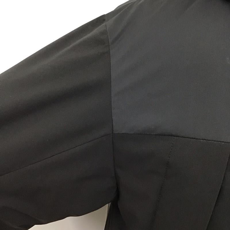 ファーストダウン FIRST DOWN ジャケット、上着 ダウンジャケット 203-1502 ダウンジャケット アウター ジップアップジャケット XL ロゴ、文字 黒 / ブラック /  メンズ USED 古着 中古 10119993