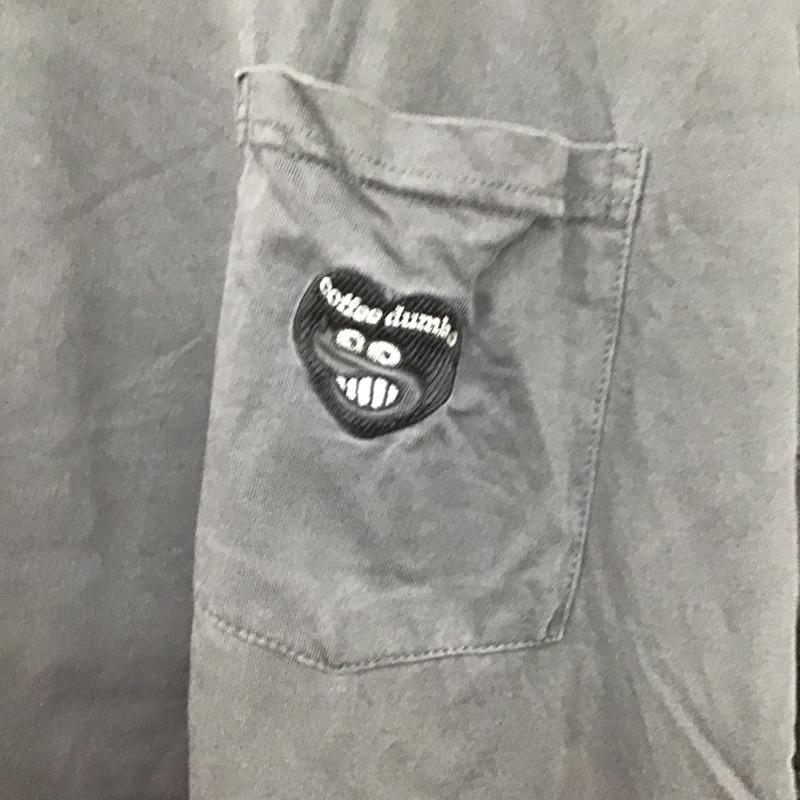 フリークスストア FREAK S STORE Tシャツ 半袖 半袖カットソー プリントTシャツ クルーネックカットソー XL ロゴ、文字 黒 / ブラック /  メンズ USED 古着 中古 10130362