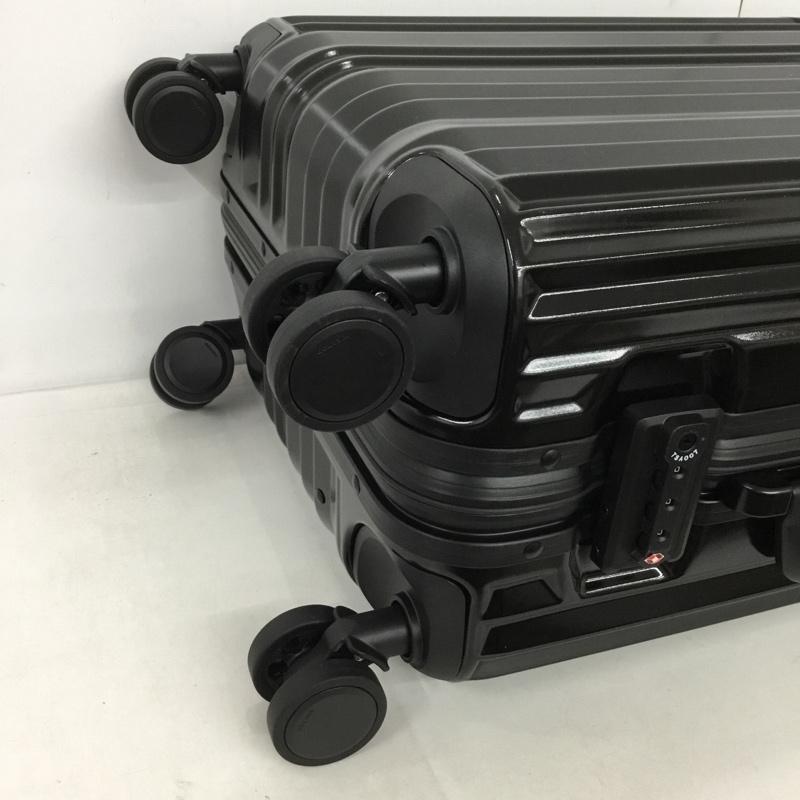 リカルド RICARDO スーツケース、トランク スーツケース、トランク AIV-19-001-4WB キャリーケース TSAロック ロゴ、文字 黒 / ブラック /  メンズ USED 古着 中古 10147553