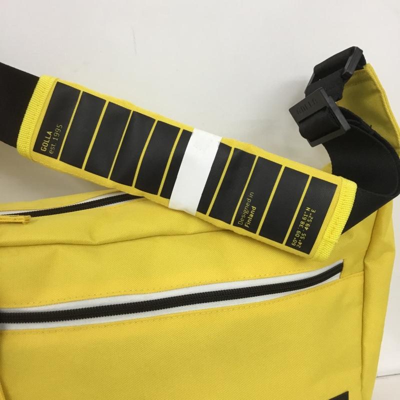 ゴッラ GOLLA ショルダーバッグ ショルダーバッグ Milarca11 G1451 タグ付き ロゴ、文字 黄 / イエロー /  メンズ USED 古着 中古 10132730