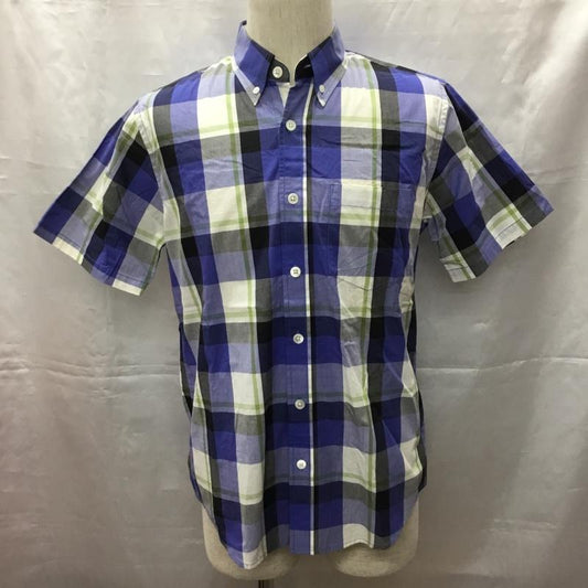 ステューシー STUSSY シャツ、ブラウス 半袖 半袖シャツ カラーシャツ 半袖カットソー チェックシャツ ボタンダウンシャツ S チェック マルチカラー / マルチカラー /  メンズ USED 古着 中古 10108526