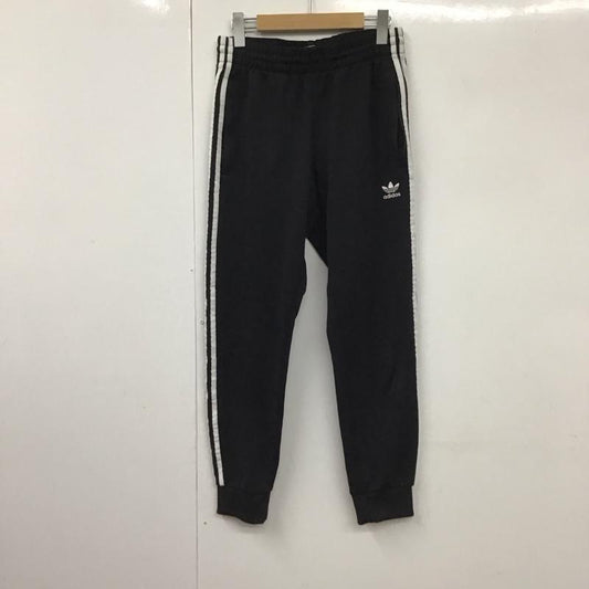 アディダス adidas パンツ ワークパンツ、ペインターパンツ cw1275 トラックパンツ スポーツウェア スリムパンツ カジュアルパンツ M ロゴ、文字 黒 / ブラック /  メンズ USED 古着 中古 10130696