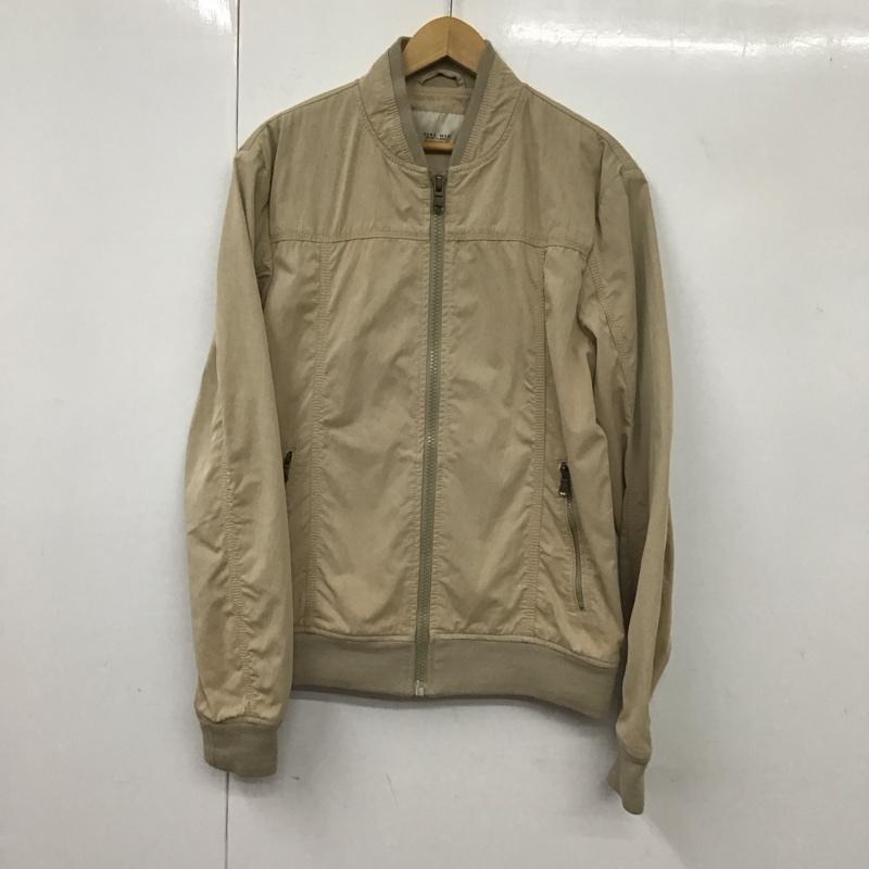 ザラメン ZARA MAN ジャケット、上着 ジャンパー、ブルゾン M 無地 ベージュ / ベージュ /  メンズ USED 古着 中古 10130895