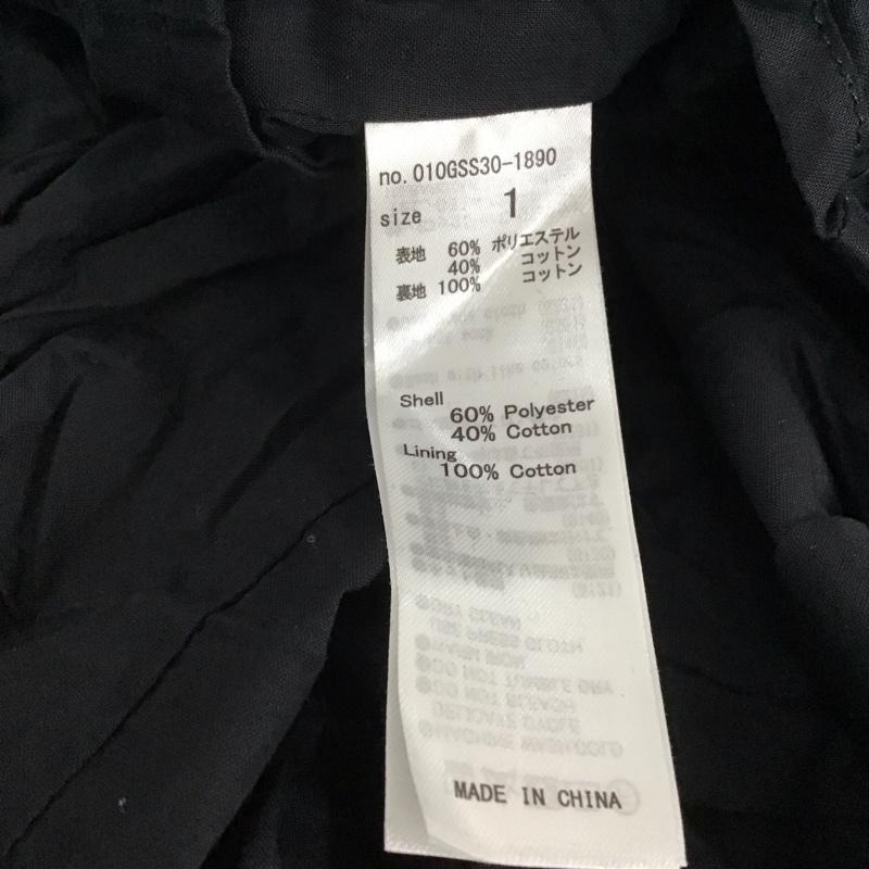 マウジー MOUSSY ワンピース ロングスカート 010GSS30-1890 OPENBACKFLAREドレス ロングワンピース キャミワンピ 1 無地 黒 / ブラック /  レディース USED 古着 中古 10135997