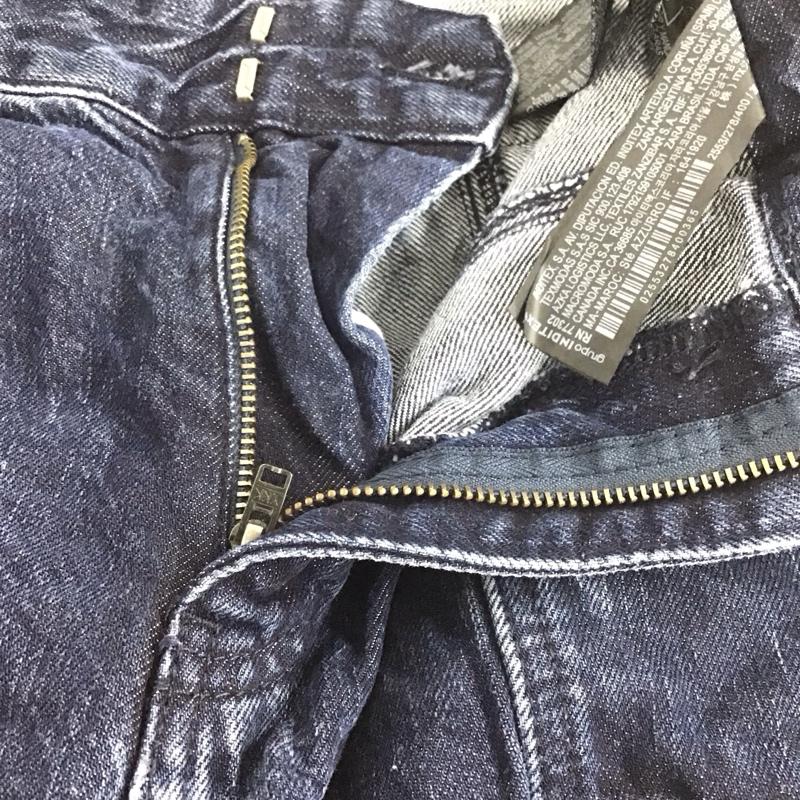 ザラ ZARA パンツ デニム、ジーンズ 36 無地 インディゴ / インディゴ /  レディース USED 古着 中古 10140062