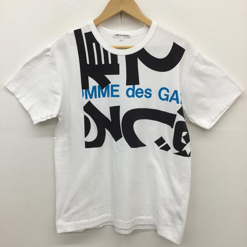 コムデギャルソン COMME des GARCONS Tシャツ 半袖 OC-T003 コムデギャルソン COMME DES GARCONS Tシャツ L ロゴ、文字 白 / ホワイト /  メンズ USED 古着 中古 10127855