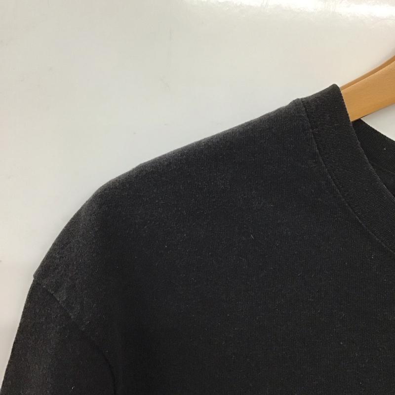 パタゴニア patagonia Tシャツ 半袖 半袖カットソー プリントTシャツ クルーネックカットソー S ロゴ、文字 黒 / ブラック /  メンズ USED 古着 中古 10140102