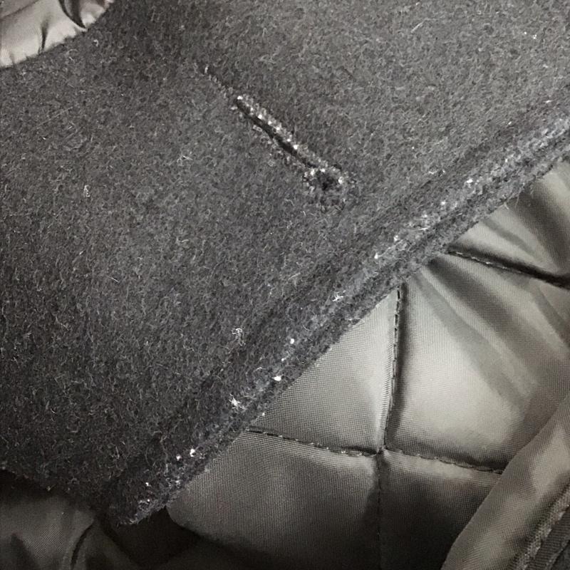 ショット schott コート コート一般 ピーコート アウター ダブル ピーコートショートコート 8 無地 黒 / ブラック /  メンズ USED 古着 中古 10142330