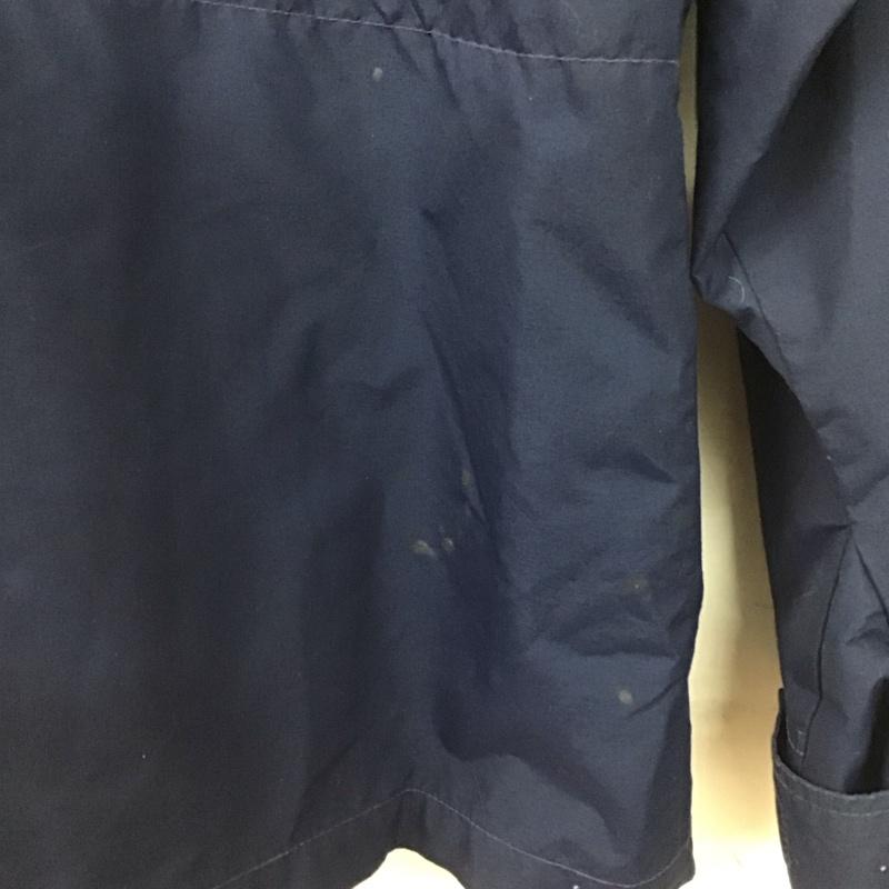 ザノースフェイス THE NORTH FACE ジャケット、上着 ジャンパー、ブルゾン ジップアップジャケット ナイロンジャケット アウター L ロゴ、文字 紺 / ネイビー /  メンズ USED 古着 中古 10145322