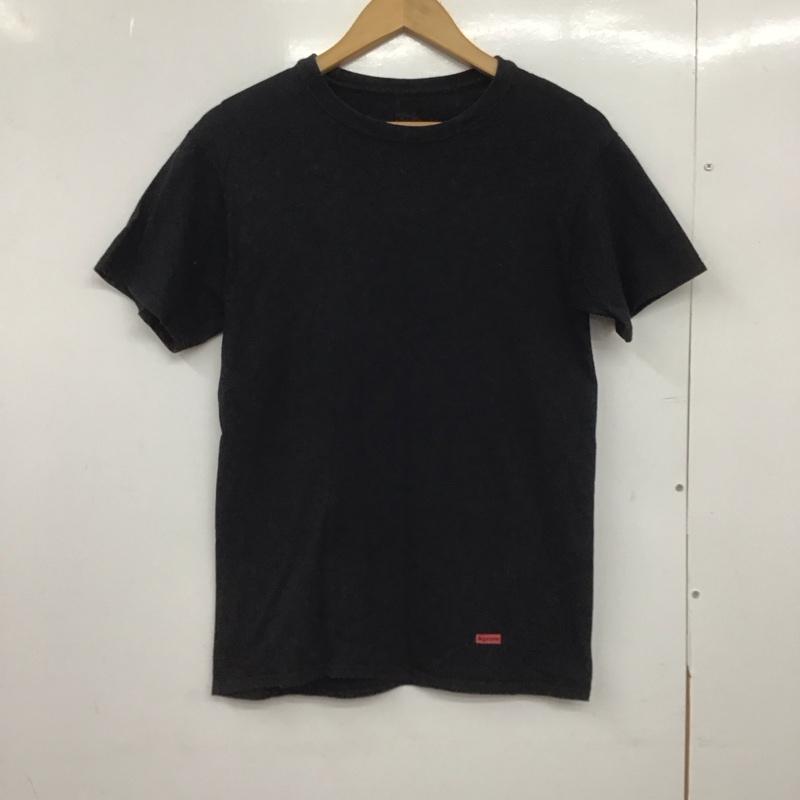 シュプリーム Supreme Tシャツ 半袖 S 無地 黒 / ブラック /  メンズ USED 古着 中古 10148255
