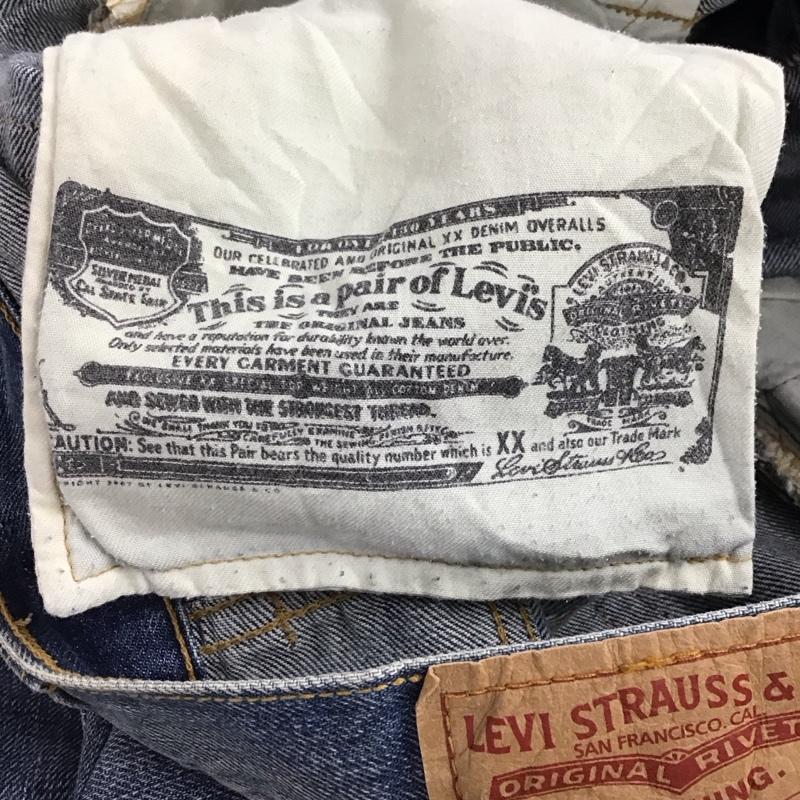 リーバイストラウスアンドコー Levi Strauss & co. パンツ デニム、ジーンズ デニムパンツ スリムパンツ カジュアルパンツ 30インチ 無地 インディゴ / インディゴ /  メンズ USED 古着 中古 10147074