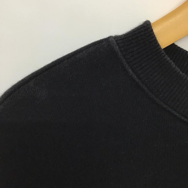 マウジー MOUSSY トレーナー 長袖 029eaa90-5000 長袖トレーナー クルーネックカットソー FREE ロゴ、文字 黒 / ブラック /  レディース USED 古着 中古 10142500