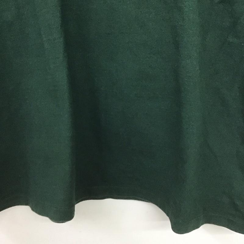 ウィーウィル WEWILL Tシャツ 半袖 半袖カットソー 無地Tシャツ クルーネックカットソー 3 無地 緑 / グリーン /  メンズ USED 古着 中古 10148034
