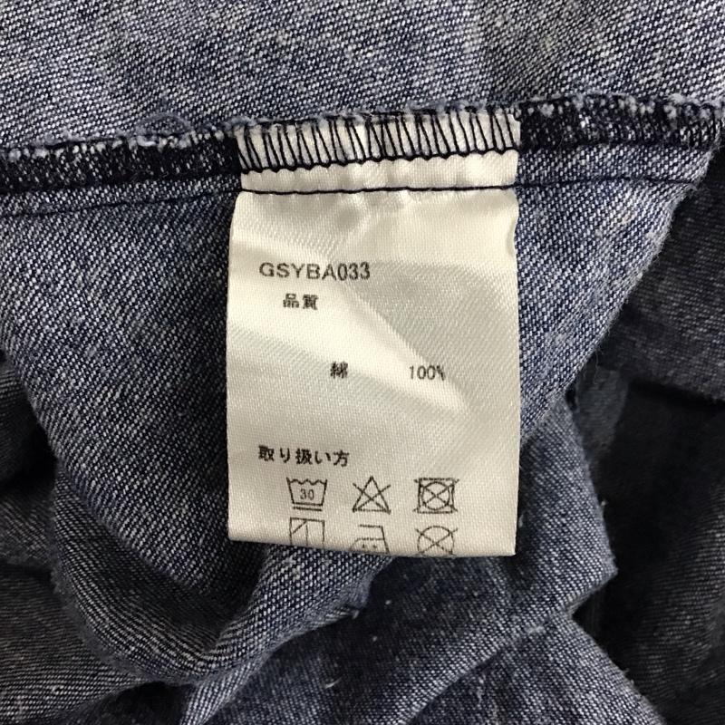 チチカカ TITICACA ワンピース ひざ丈スカート GSYBA033 バンダナデニム 七分袖 FREE バンダナ柄 インディゴ / インディゴ /  レディース USED 古着 中古 10114906