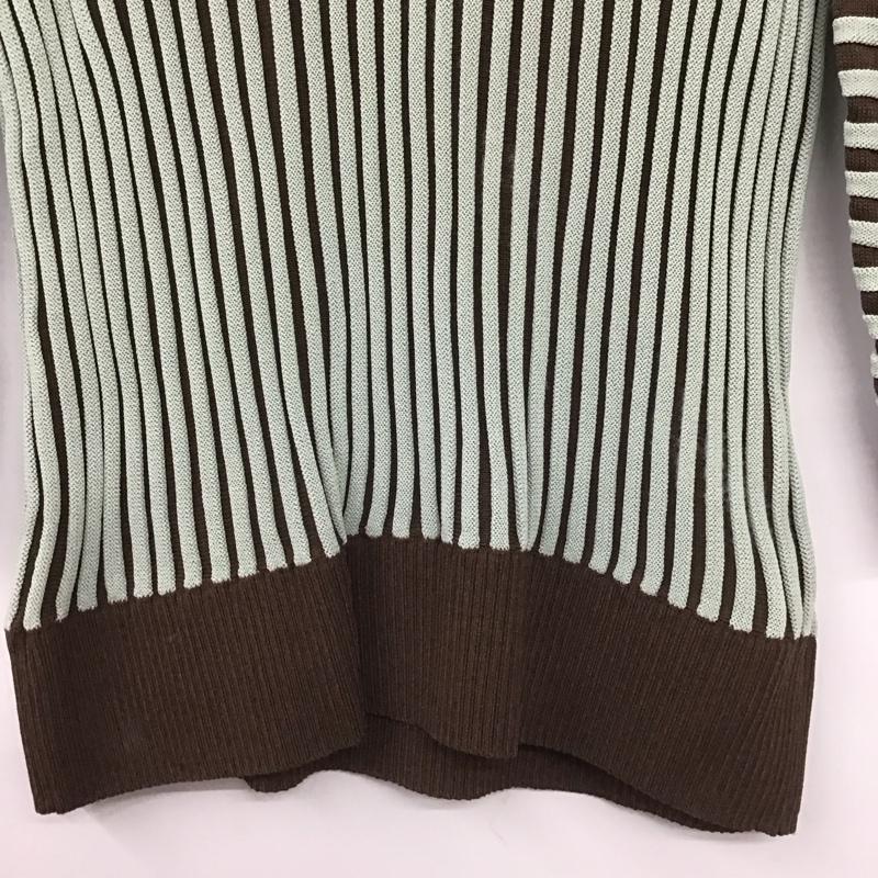 ザラ ZARA ポロシャツ 半袖 M  マルチカラー / マルチカラー /  レディース USED 古着 中古 10148607