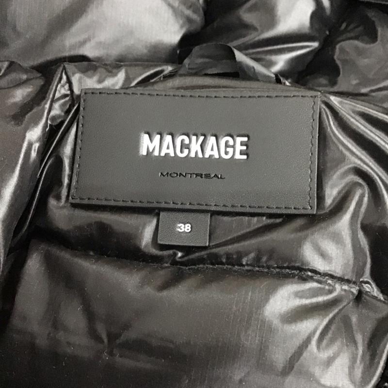 マッカージュ Mackage ジャケット、上着 ダウンジャケット 5110000172 KEAGAN-RS 38 ロゴ、文字 黒 / ブラック /  メンズ USED 古着 中古 10111082