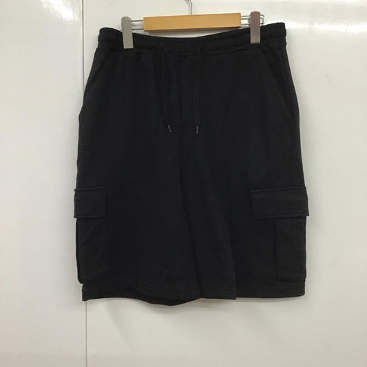 ナノユニバース nano・universe パンツ ショートパンツ 668-1128010 ハーフパンツ M 無地 黒 / ブラック /  メンズ USED 古着 中古 10131450