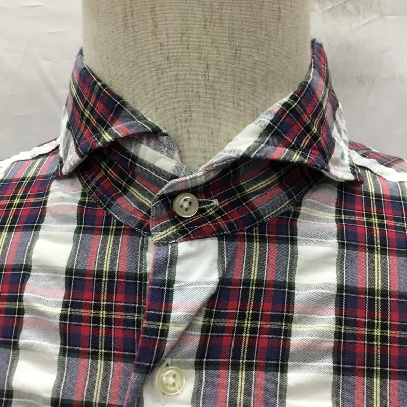 ギローバー GUY ROVER シャツ、ブラウス 長袖 長袖シャツ カラーシャツ 長袖カットソー チェックシャツ M チェック マルチカラー / マルチカラー /  メンズ USED 古着 中古 10119397