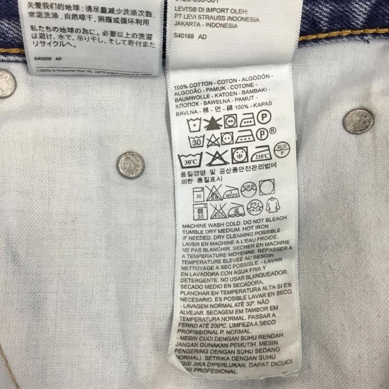 リーバイストラウスアンドコー Levi Strauss & co. パンツ デニム、ジーンズ デニムパンツ ストレートパンツ ワイドパンツ カジュアルパンツ 36 無地 インディゴ / インディゴ /  メンズ USED 古着 中古 10114048