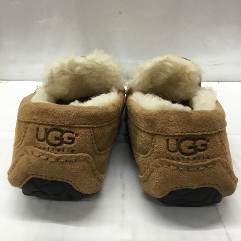 アグ UGG カジュアルシューズ カジュアルシューズ 5775 アスコット モカシン 25cm 25.0cm ロゴ、文字 茶 / ブラウン /  メンズ USED 古着 中古 10106517