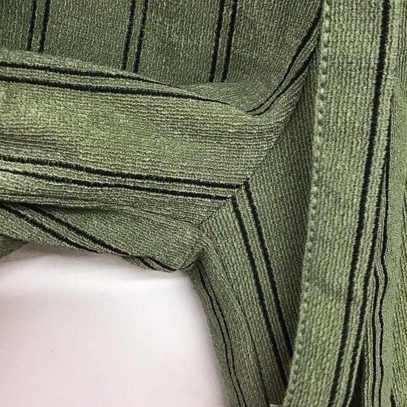 ザラ ZARA ボトムス ボトムス M ストライプ 緑 / グリーン /  レディース USED 古着 中古 10144578