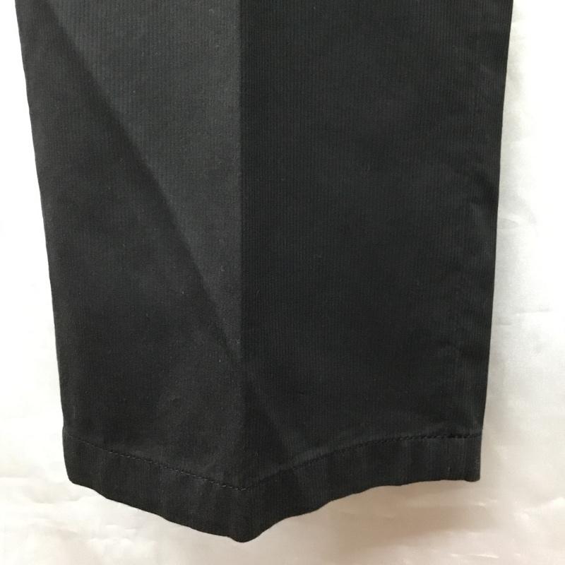 エンポリオアルマーニ EMPORIO ARMANI パンツ デニム、ジーンズ ワイドパンツ カジュアルパンツ ワークパンツ 48 無地 黒 / ブラック /  メンズ USED 古着 中古 10115758