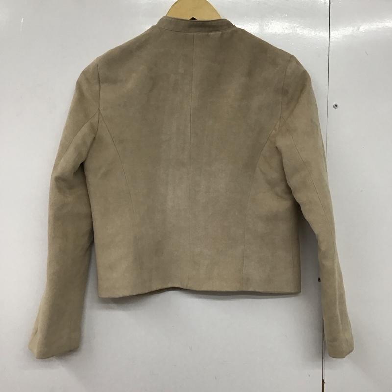 オペークドットクリップ OPAQUE.CLIP ジャケット、上着 ジャケット、ブレザー S 無地 ベージュ / ベージュ /  レディース USED 古着 中古 10141235