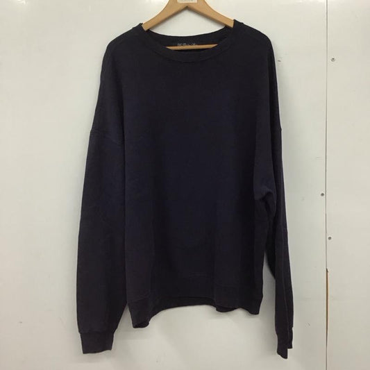 レミ レリーフ REMI RELIEF トレーナー 長袖 M 無地 紺 / ネイビー /  メンズ USED 古着 中古 10144882
