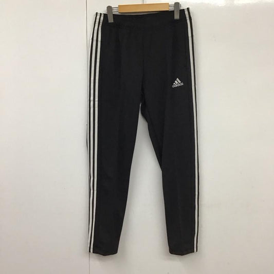 アディダス adidas パンツ ワークパンツ、ペインターパンツ ia9419 スリーストライプスダブルニットトラックパンツ ジャージ L ロゴ、文字 黒 / ブラック /  メンズ USED 古着 中古 10131152