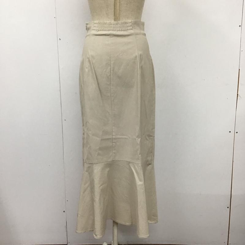 センスオブプレイスバイアーバンリサーチ SENSE OF PLACE by URBAN RESEARCH スカート ロングスカート AA24-25B010 ストレッチハイウエストマーメイドスカート M 無地 グレージュ / グレージュ /  レディース USED 古着 中古 10123213