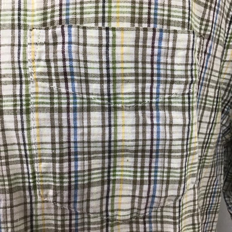 ジェイクルー J.CREW シャツ、ブラウス 長袖 長袖シャツ カラーシャツ ポケットシャツ 長袖カットソー チェックシャツ 90 00s M チェック マルチカラー / マルチカラー /  メンズ USED 古着 中古 10119908