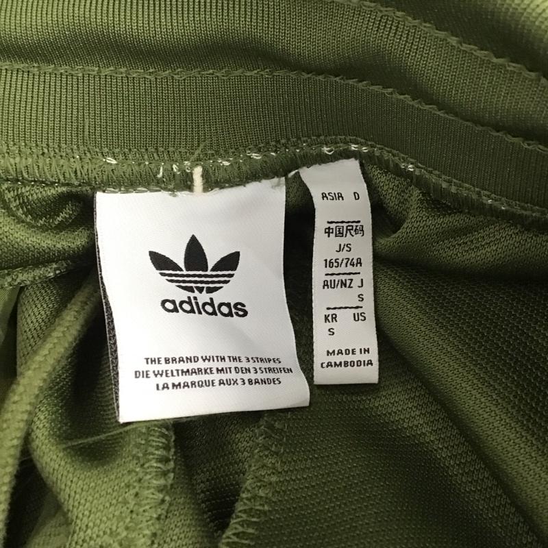 アディダス adidas パンツ ワークパンツ、ペインターパンツ gn3808 ボトム ワイドパンツ トラックパンツ S ロゴ、文字 カーキ / カーキ /  メンズ USED 古着 中古 10147001