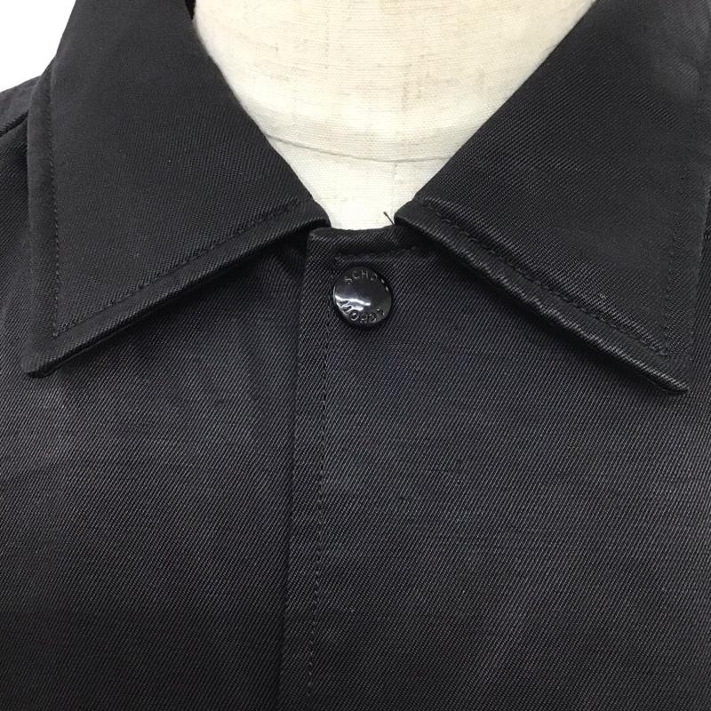 ショット schott ジャケット、上着 ジャケット、ブレザー 782-3252011 NCツイル コーチジャケット L ロゴ、文字 黒 / ブラック /  メンズ USED 古着 中古 10114042