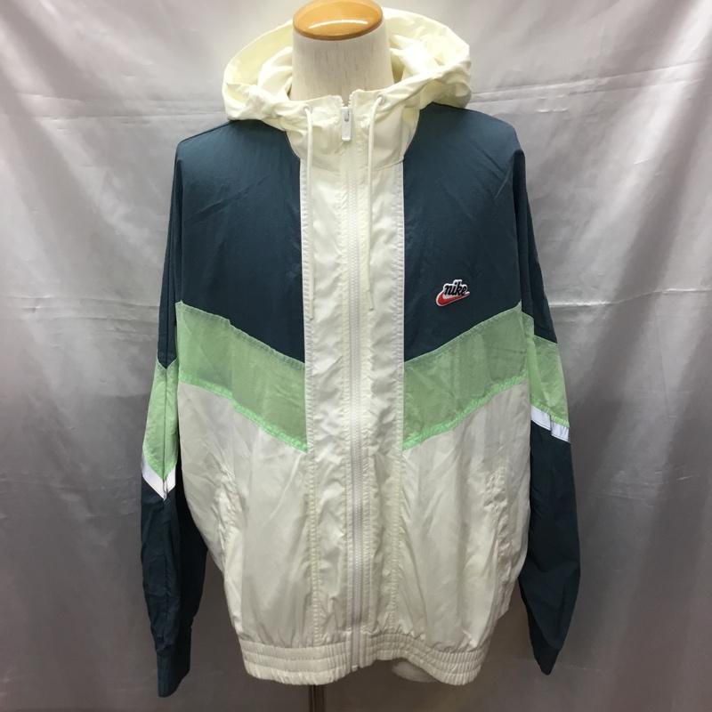 ナイキ NIKE ジャケット、上着 ジャンパー、ブルゾン cz0782-133 ウインドフルジップ ウィンドランナーフーディジャケット スポーツウェア XXL ロゴ、文字 マルチカラー / マルチカラー /  メンズ USED 古着 中古 10114624