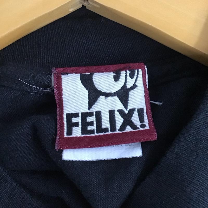 古着 USED Tシャツ 半袖 半袖カットソー プリントTシャツ クルーネックカットソー ヴィンテージ プリント 黒 / ブラック /  メンズ USED 古着 中古 10132344