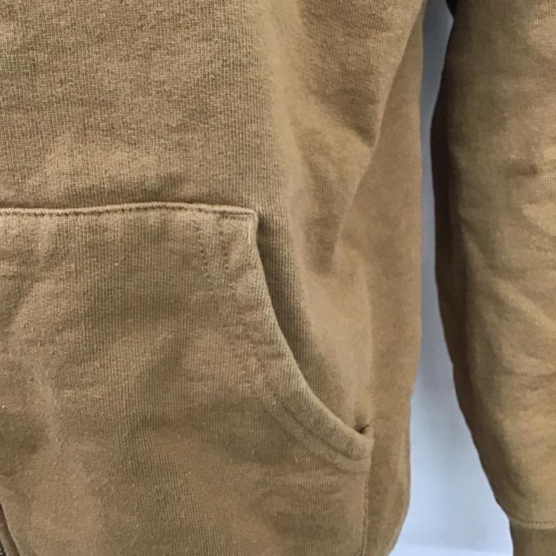 シュプリーム Supreme パーカー 長袖 16AW スモールボックスロゴパーカー ジップアップパーカー M ロゴ、文字 ベージュ / ベージュ /  メンズ USED 古着 中古 10120374