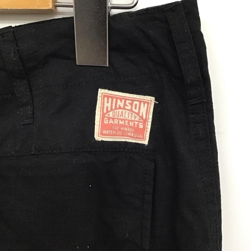 ヒンソン HINSON パンツ ワークパンツ、ペインターパンツ S 無地 黒 / ブラック /  メンズ USED 古着 中古 10121898