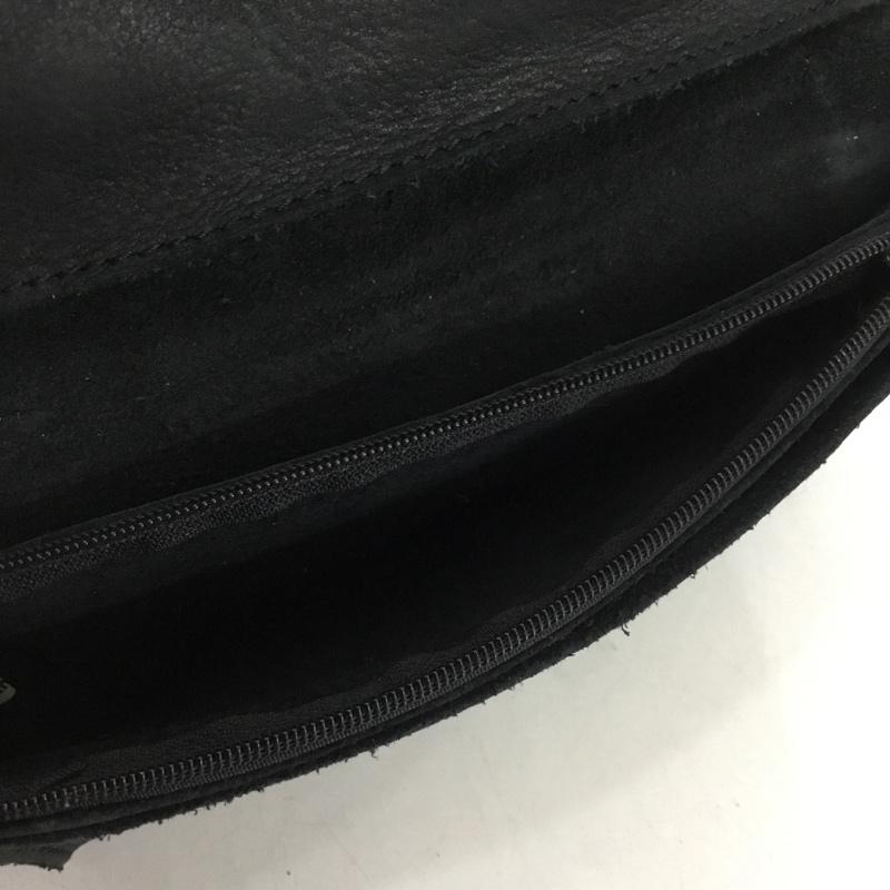 トレ TRES 財布 長財布 スタッズ 無地 黒 / ブラック /  レディース USED 古着 中古 10150710