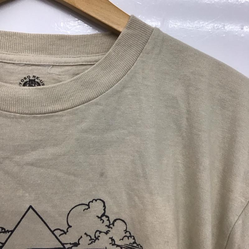 アンダーカバー UNDERCOVER Tシャツ 半袖 半袖カットソー プリントTシャツ クルーネックカットソー M プリント ベージュ / ベージュ /  メンズ USED 古着 中古 10148923