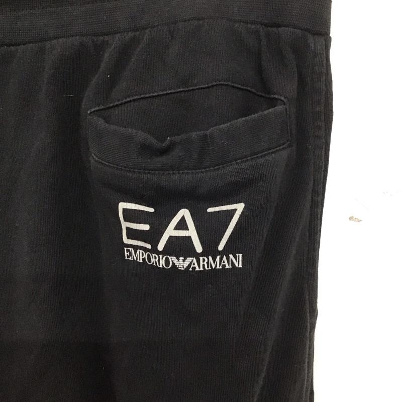 アルマーニ ARMANI パンツ ショートパンツ ハーフパンツ ショートパンツ スウェットパンツ XL ロゴ、文字 黒 / ブラック /  メンズ USED 古着 中古 10144922
