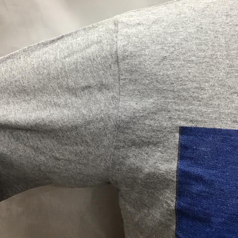 ボートメイクニュークローズ VOTE MAKE NEW CLOTHES Tシャツ 半袖 VT-0055RHC クルーネック L プリント 灰 / グレー /  メンズ USED 古着 中古 10122605