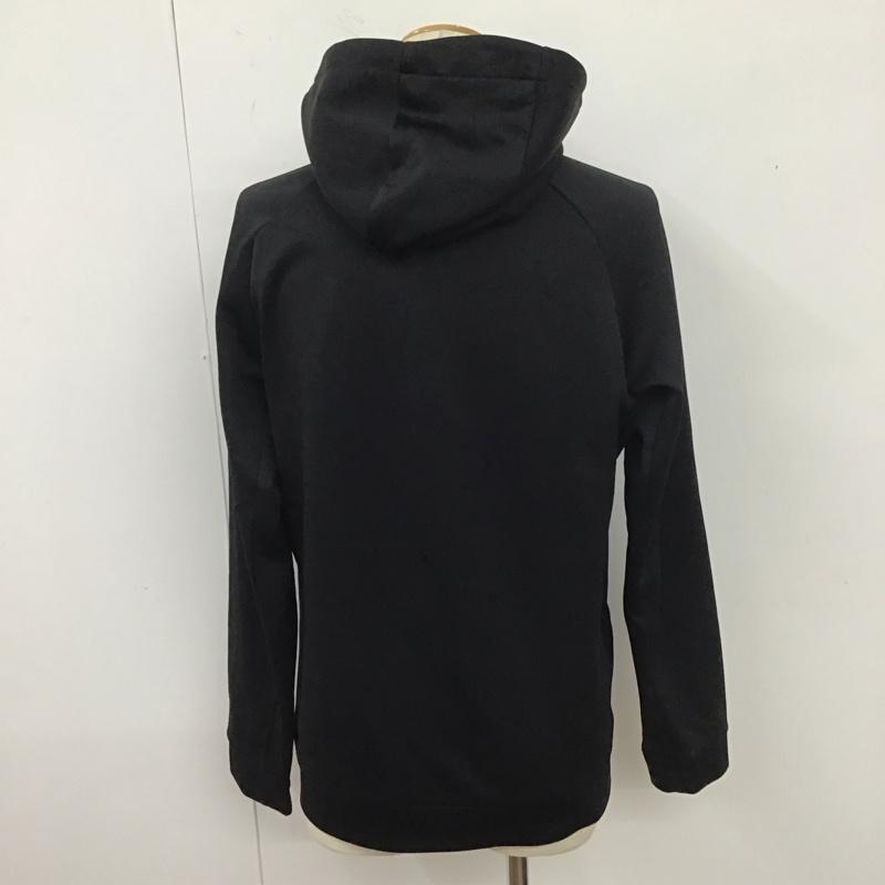 ナイキ NIKE パーカー 長袖 823085-010 サーマ 長袖パーカー スポーツウェア L ロゴ、文字 黒 / ブラック /  メンズ USED 古着 中古 10111490