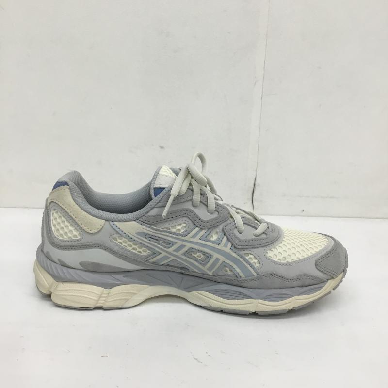 アシックス ASICS スニーカー スニーカー 1203A372-600 GEL-NYC 26.5cm ロゴ、文字 灰 / グレー / X オフホワイト / オフホワイト /  メンズ USED 古着 中古 10118272