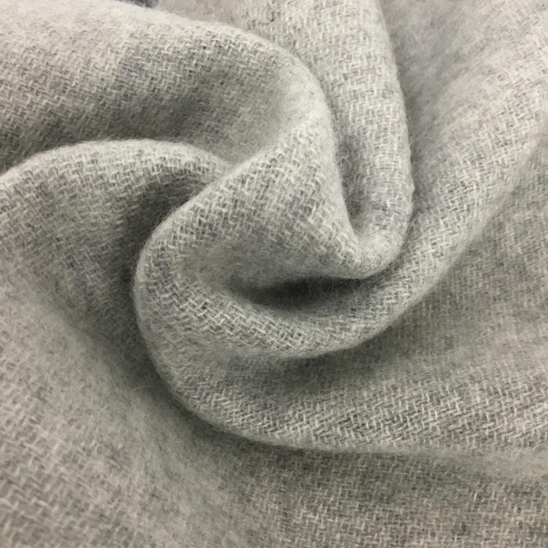 シップス SHIPS マフラー マフラー カシミヤ リバーシブル フリンジ 無地 灰 / グレー /  メンズ USED 古着 中古 10142731