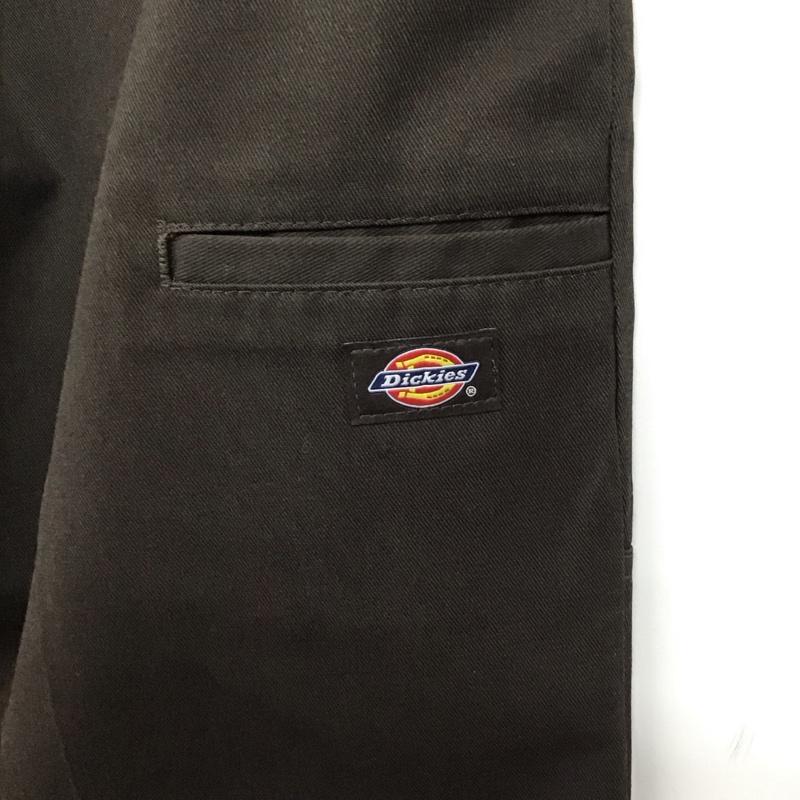 ディッキーズ Dickies パンツ ワークパンツ、ペインターパンツ ワークパンツ ワイドパンツ カジュアルパンツ 34 ロゴ、文字 茶 / ブラウン /  メンズ USED 古着 中古 10144945