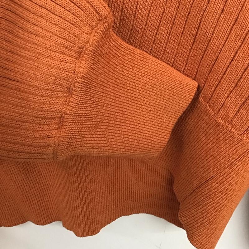 アズールバイマウジー AZUL BY MOUSSY カーディガン 長袖 250DSH70-170D FREE 無地 橙 / オレンジ /  レディース USED 古着 中古 10137409